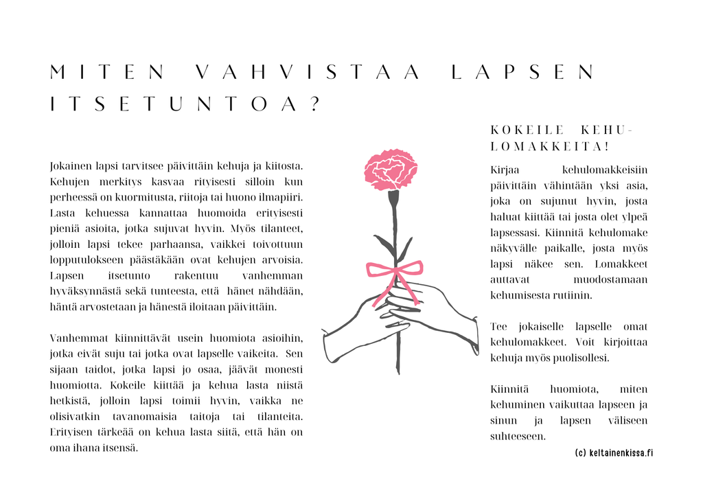 LAPSEN KEHULOMAKKEET