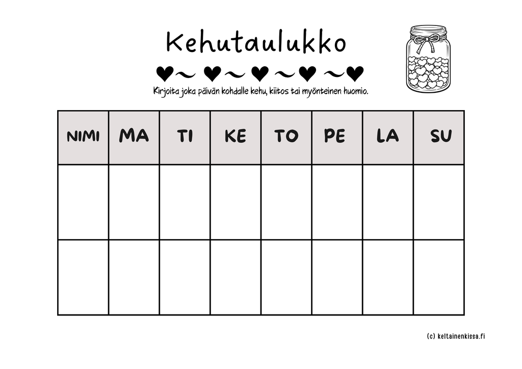 LAPSEN KEHULOMAKKEET