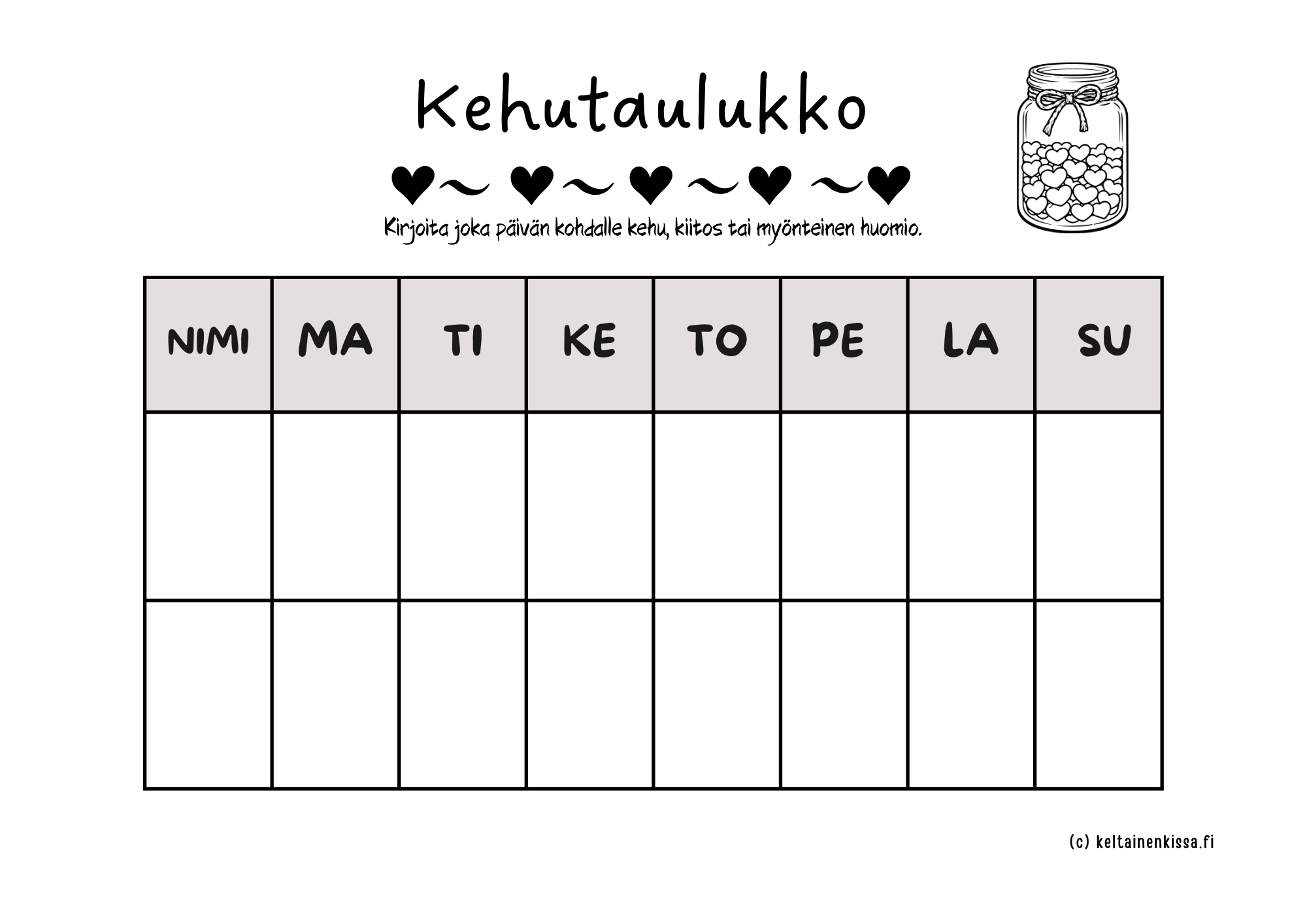 LAPSEN KEHULOMAKKEET